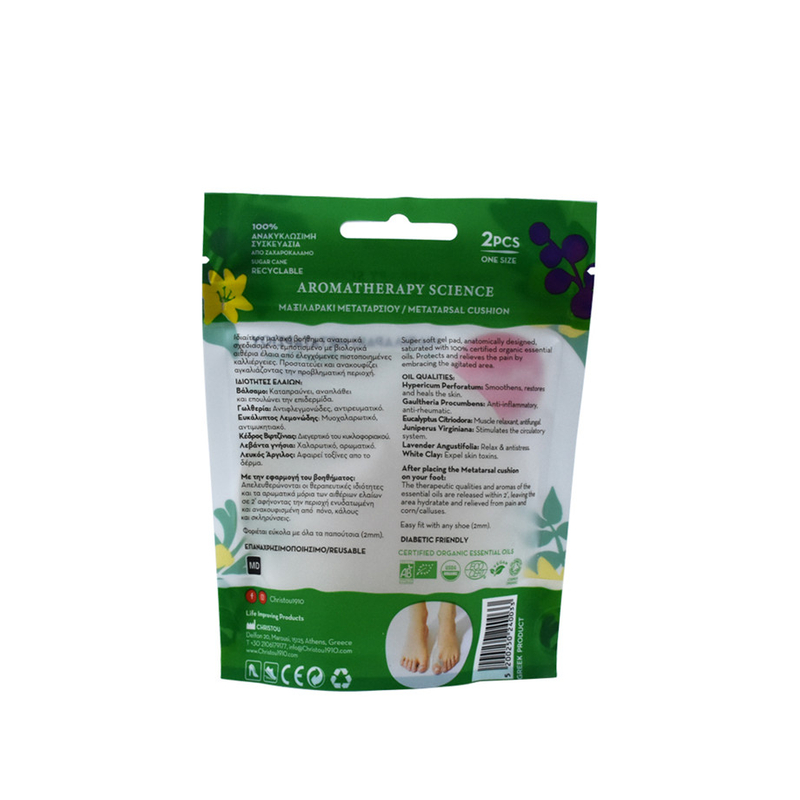 Umweltfreundliche Tasche Green Home Ökotomotische Lebensmittelverpackung