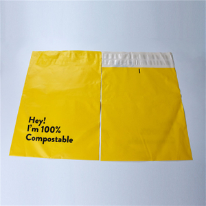 Flache biologisch abbaubare Maisstärke umweltfreundliche Versandprodukte Mailer -Taschen