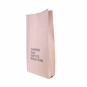 2lb Seitenfalte Kaffeebeutel Kompostierbare Papierverpackung