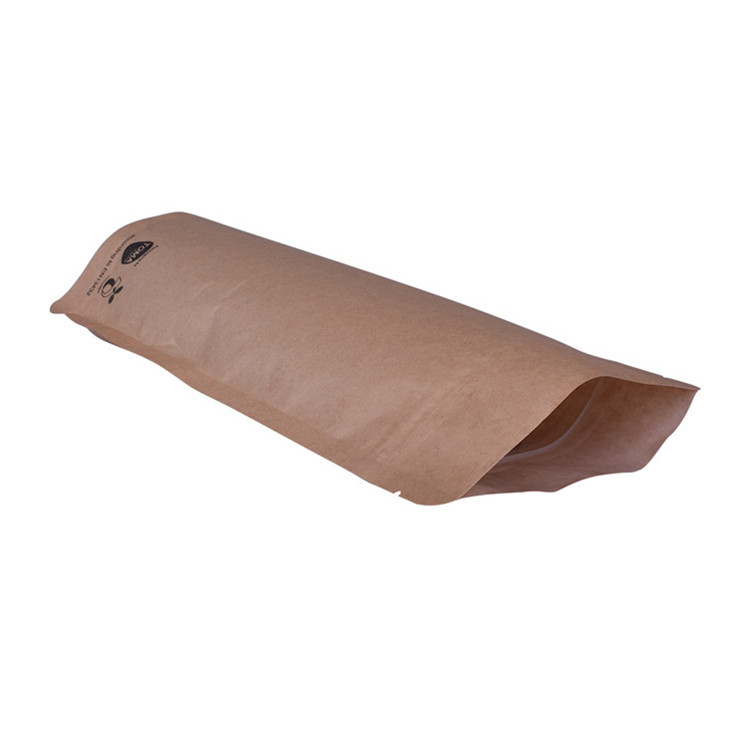 Biobasierte plastische biologisch abbaubare Kraftpapier-Druckschock-Stand-up-Taschenhersteller