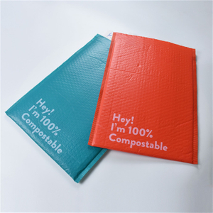 Benutzerdefinierte gedruckte qualitativ hochwertige kostenlose Proben raue matte umweltfreundliche Porto -Verpackung