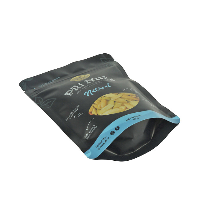 Hochwertige biologische Kunststoff-basierte umweltfreundliche Stand-up-Reißverpackung Rieselkeks