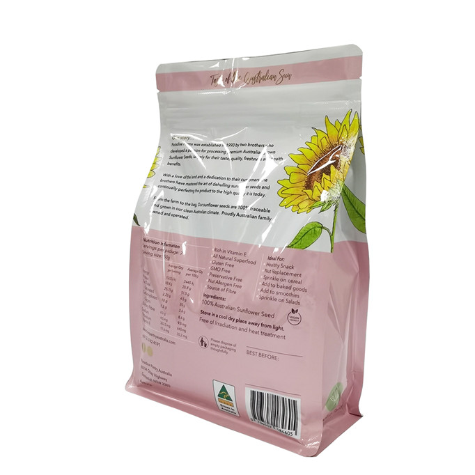 Hot Sale Gravure Printing Neues Design Top -Qualität wiederverschließbarer Verpackungsbeutel