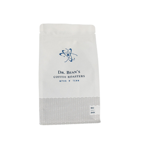 Food -Druckschock UV Spot kompostierbar Kraftpapier flacher Bodenbeutel