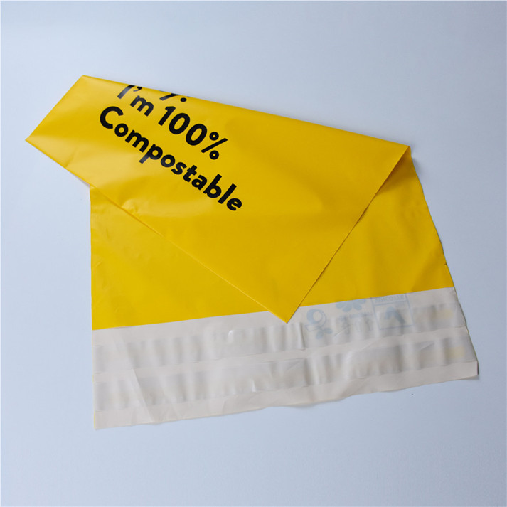Customized Print Excellent Quality Biobased BioBased Eco Friendly Flat Shipping Mailer